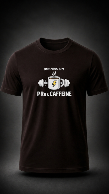 Running on PRs & Caffeine T-Shirt