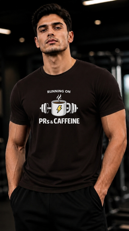Running on PRs & Caffeine T-Shirt