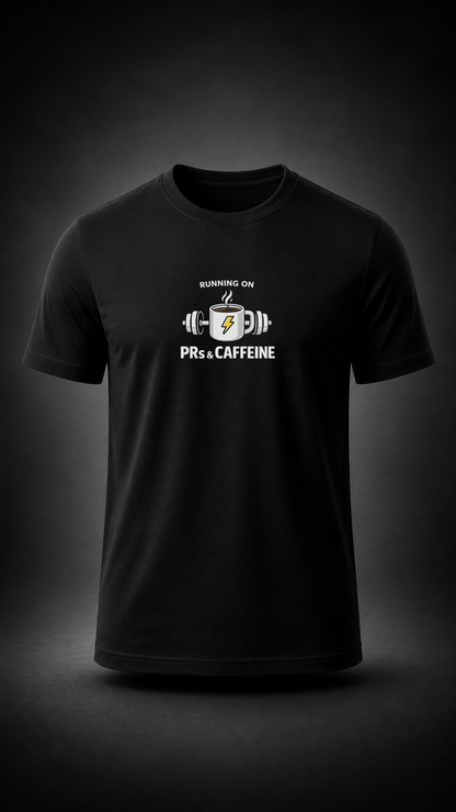 Running on PRs & Caffeine T-Shirt