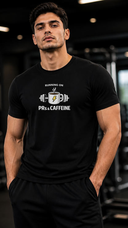 Running on PRs & Caffeine T-Shirt